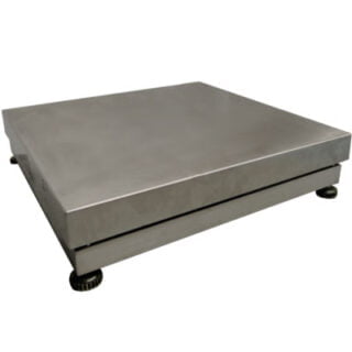 Plataformas monocelda en acero inoxidable premium/OIML