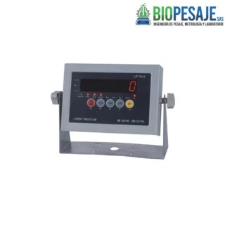 Indicador de pesaje con visualizador LED/LCD LP7512